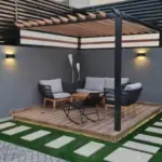 0355 ساندوتش بانل وبيوت شعر جدة | مظلات خشبية للحدائق | أفضل أنواع المظلات الخشبية