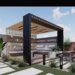 0356 ساندوتش بانل وبيوت شعر جدة | مظلات خشبية للحدائق | أفضل أنواع المظلات الخشبية