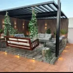 ساندوتش بانل وبيوت شعر جدة | تركيب مظلات جلسات الخارجية في جده