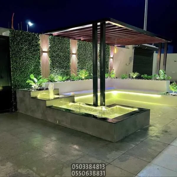 ساندوتش بانل وبيوت شعر جدة | مظلات خشبية للحدائق | أفضل أنواع المظلات الخشبية