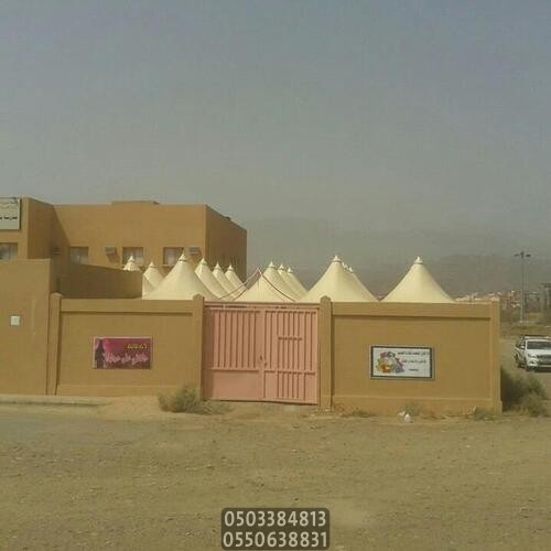 ساندوتش بانل وبيوت شعر جدة | تركيب مظلات مدارس جدة حماية للطلاب والمعلمين