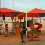 ساندوتش بانل وبيوت شعر جدة | تركيب مظلات مدارس جدة حماية للطلاب والمعلمين