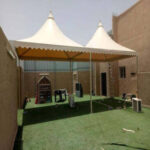 ساندوتش بانل وبيوت شعر جدة | تركيب مظلات مدارس جدة حماية للطلاب والمعلمين