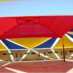 ساندوتش بانل وبيوت شعر جدة | تركيب مظلات مدارس جدة حماية للطلاب والمعلمين