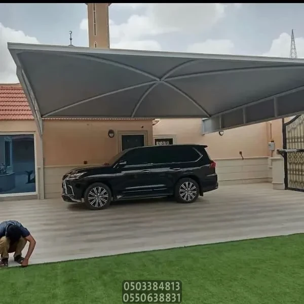 ساندوتش بانل وبيوت شعر جدة | افضل مظلات للحوش في جده