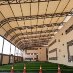 ساندوتش بانل وبيوت شعر جدة | تركيب مظلات مدارس جدة حماية للطلاب والمعلمين