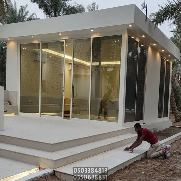 ساندوتش بانل وبيوت شعر جدة | بناء ملاحق ومجالس خارجية بجدة