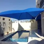 ساندوتش بانل وبيوت شعر جدة | مظلات لتغطية المسابح في جدة