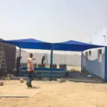 ساندوتش بانل وبيوت شعر جدة | مظلات لتغطية المسابح في جدة