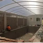 ساندوتش بانل وبيوت شعر جدة | مظلات لتغطية المسابح في جدة