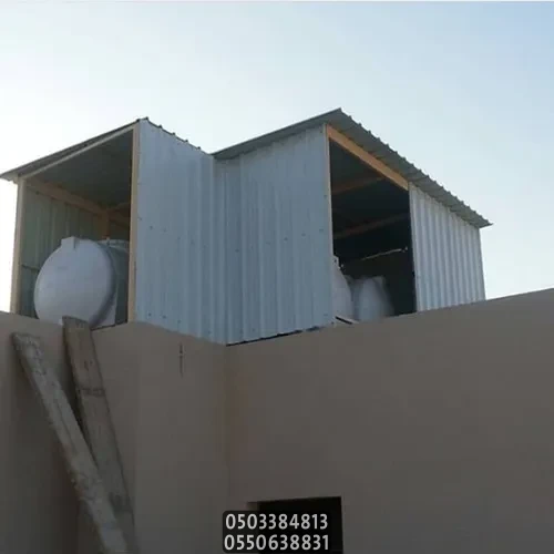 ساندوتش بانل وبيوت شعر جدة | مظلات تغطية خزانات المياه جده