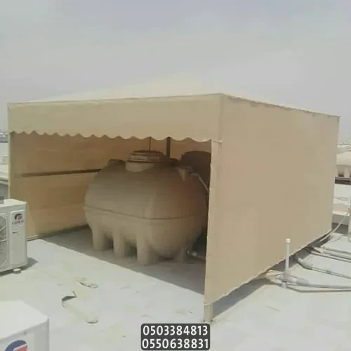 ساندوتش بانل وبيوت شعر جدة | مظلات تغطية خزانات المياه جده