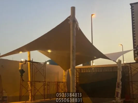 ساندوتش بانل وبيوت شعر جدة | مظلات شد الإنشائي تتمتع بجودة وكثافة مرتفعة