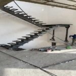 ساندوتش بانل وبيوت شعر جدة | تركيب سلالم حديد ومخارج الطوارئ